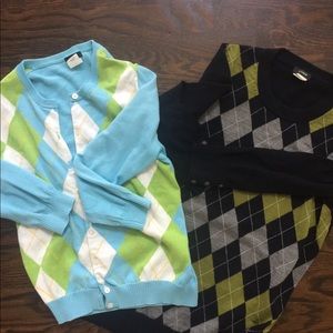 J.Crew Argyle Sweaters